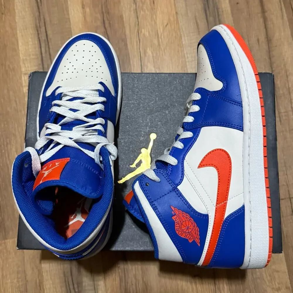 Jordan 1 Mid New York Knicks
